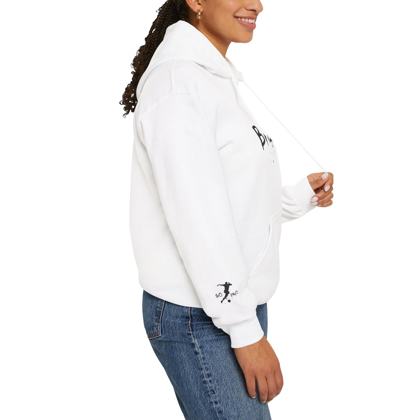 GO PRO Baller Hoodie - Unisex Heavy Blend™ Sweatshirt for Sports Lovers, Gift for Athletes, Streetwear Style, Casual Wear, Birthday Gift