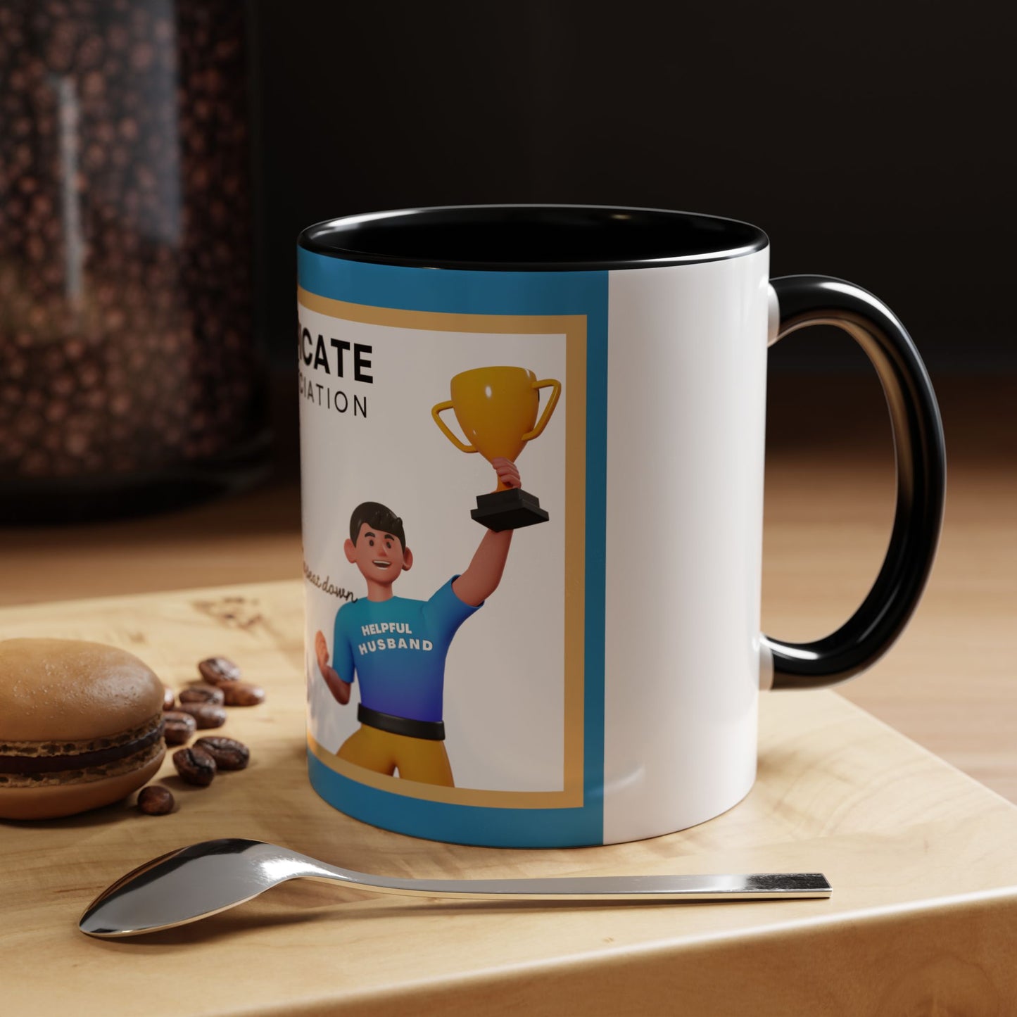 Appreciation Coffee Mug, Leave the Toilet Seat Down, Perfect Gift for Husband, Funny Mug, Award Mug, Cute Office Mug, 11oz & 15oz Options, Motivational Mug