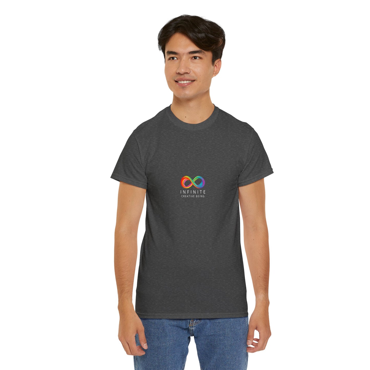 Colorful Infinite Creative Being Unisex Tee, Inclusive Fashion, Everyday Casual Wear, Gift for Friends