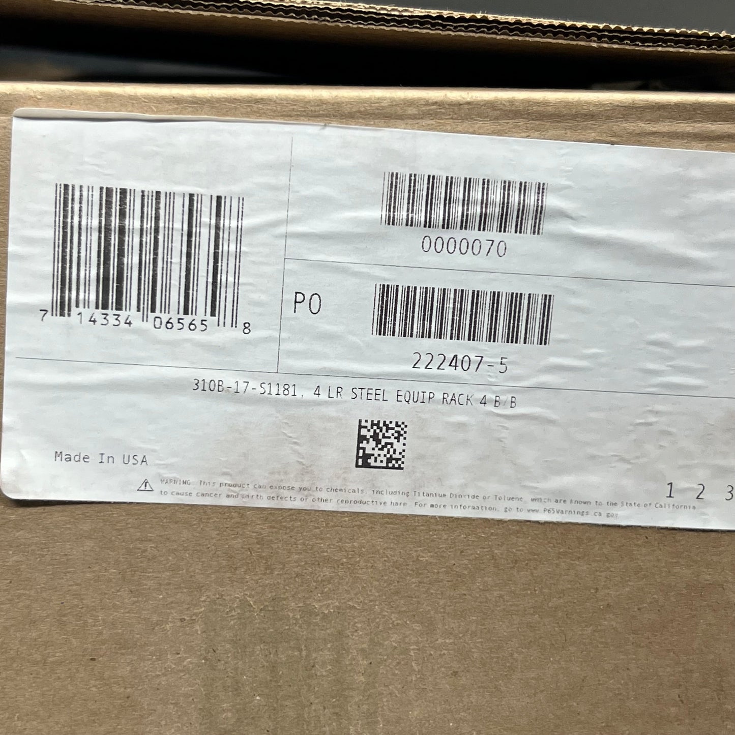 IMPERIAL Steel Equipment Rack 21.25"x15.5"x12.5" Red 310B-17-S1181