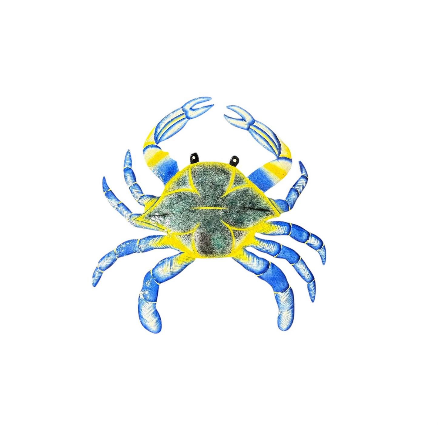 Medium Blue and Yellow Crab