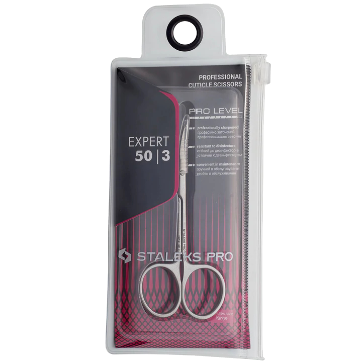 STALEKS PROFESSIONAL CUTICLE SCISSORS EXPERT 50 TYPE 3 SE-50/3- STALEKS™-4