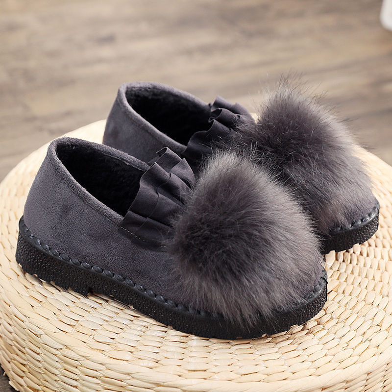 Womens Cotton Fleece Winter Shoes