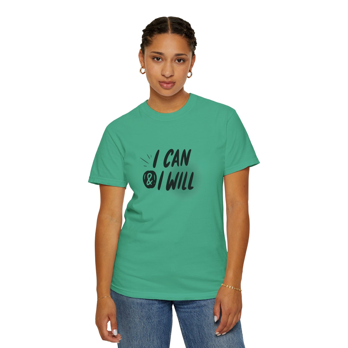 I Can T-Shirt - Motivational Unisex Graphic Tee