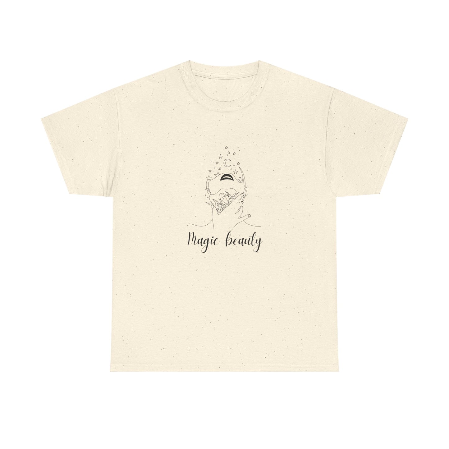 100% Heavy Cotton Tee - Magical Beauty Graphic Tee, Casual Everyday Wear, Gift for Her, Eco-Friendly Fashion, Summer Wardrobe Essential