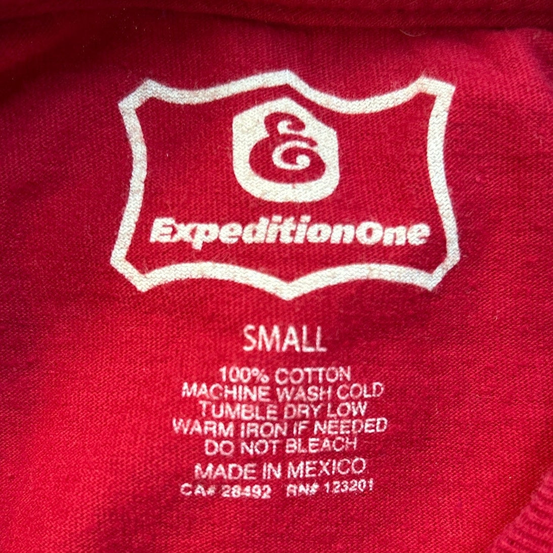 Expedition One Mens Small Drinkin & Dreamin 100% Cotton Short Sleeve Tee Shirt