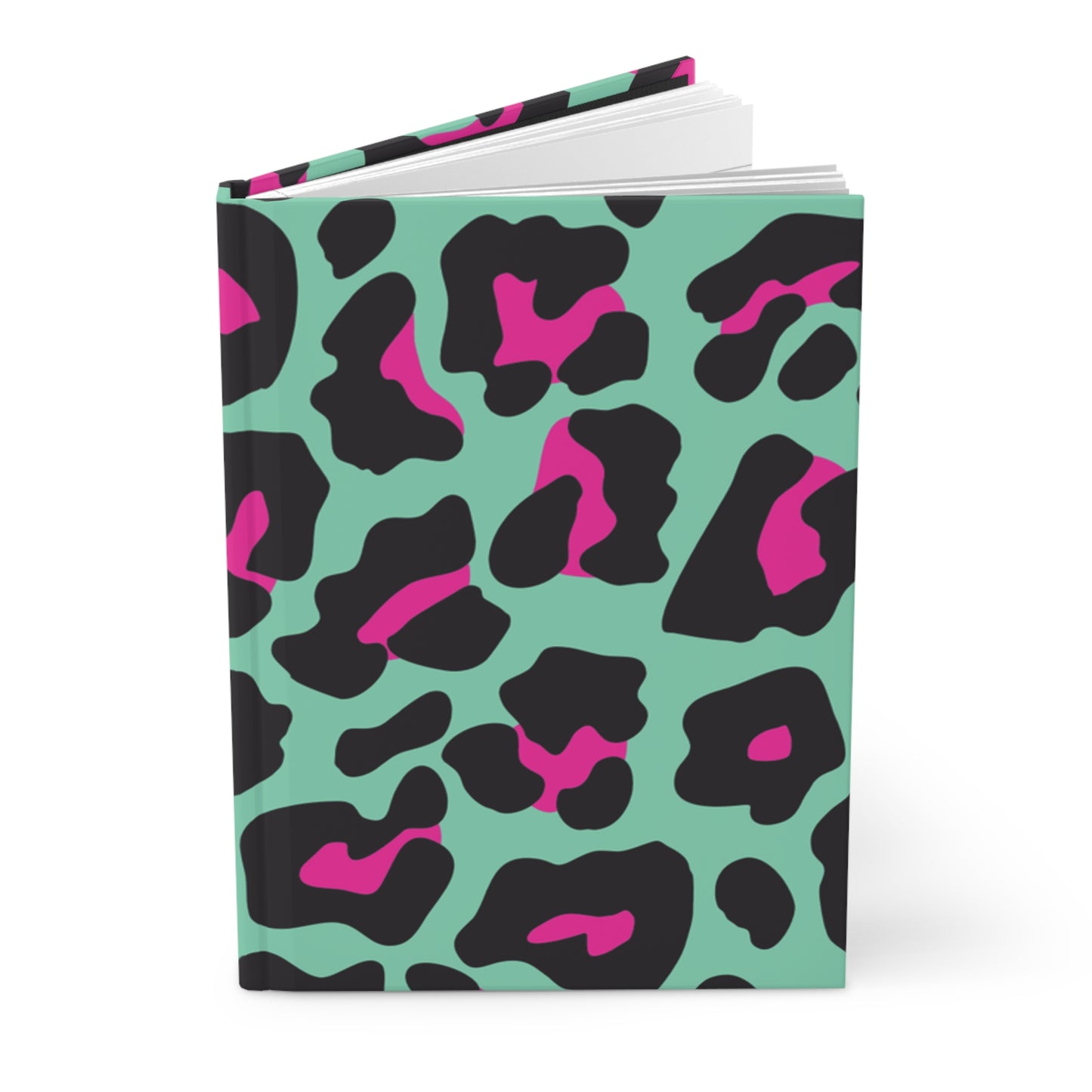 Vibrant Leopard Print Journal, Stylish Notebook for Creative Minds, Gift for Writers, Artists, Students, or Journaling Enthusiasts