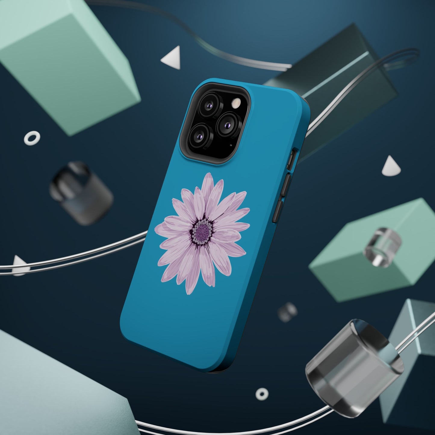 Magnetic Phone Cases with Floral Design, Impact-Resistant Accessories, Stylish Tech Protection, Gifts for Her, Unique Cell Phone Cases
