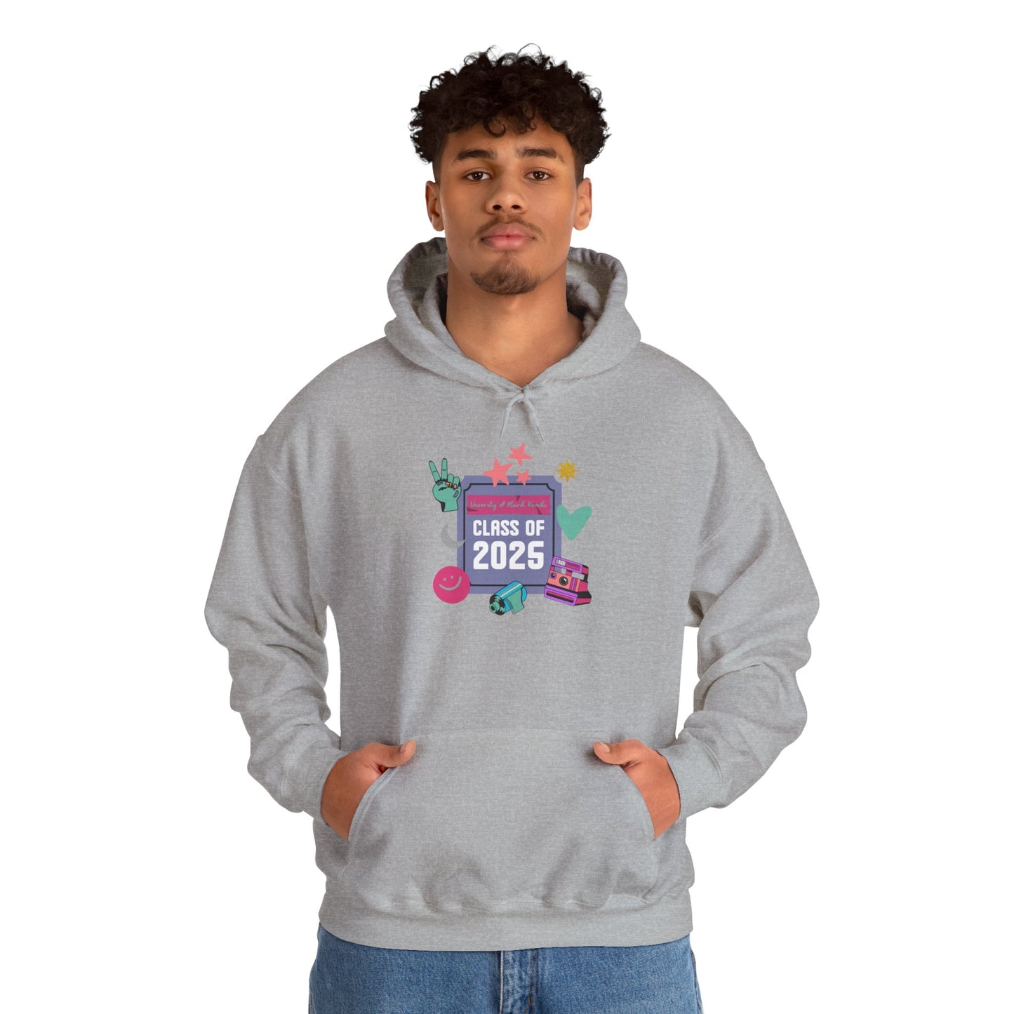 Class of 2025 Graduation Hoodie, Unisex Heavy Blend Hooded Sweatshirt, High School Graduation Gift, Casual Cool Style, College Hoodie