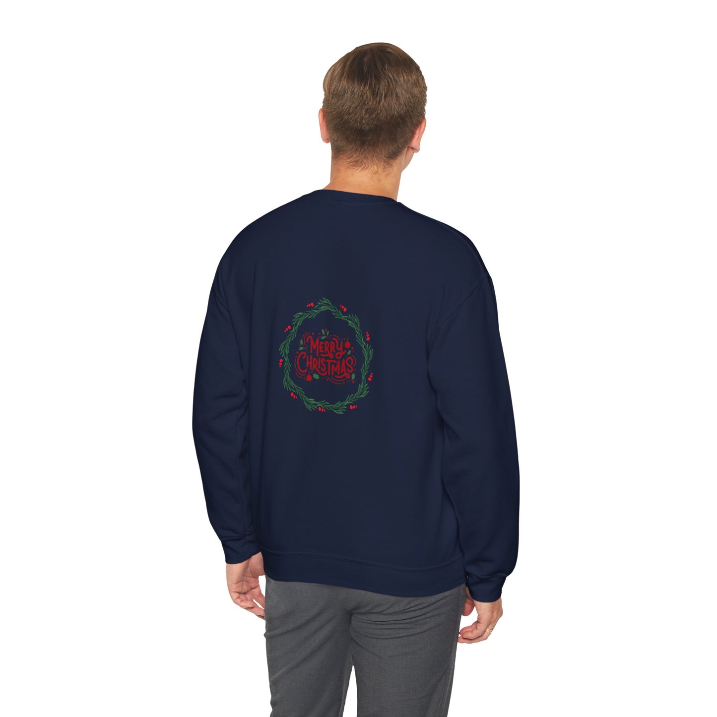 Merry Christmas Crewneck Sweatshirt, Holiday Sweatshirt, Winter Apparel, Warm Gift, Unisex Sweatshirt, Casual Style
