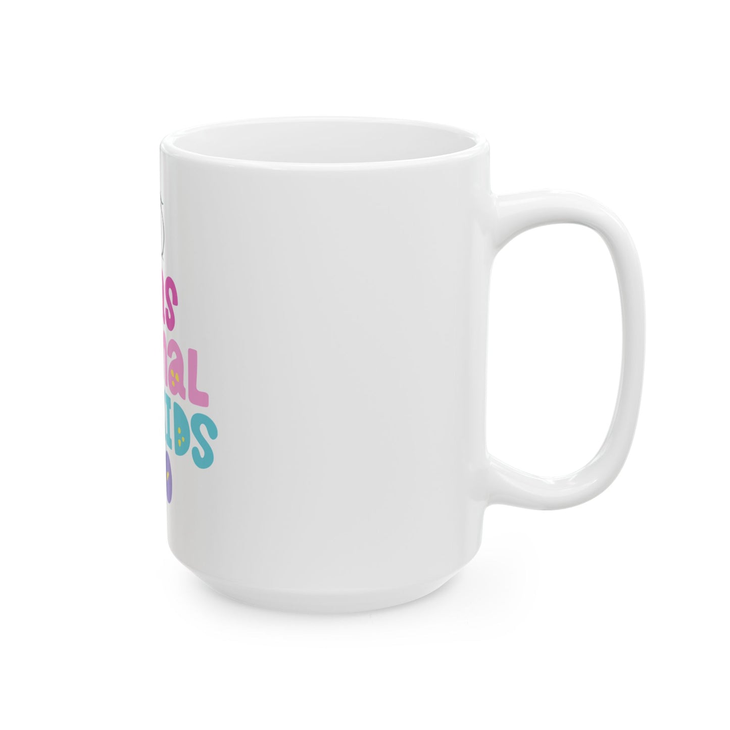 Funny Parenting Mug, Gift for Moms, Dad Coffee Cup, Cute Family Mug, Humor for Parents, I Was Normal Two Kids Ago