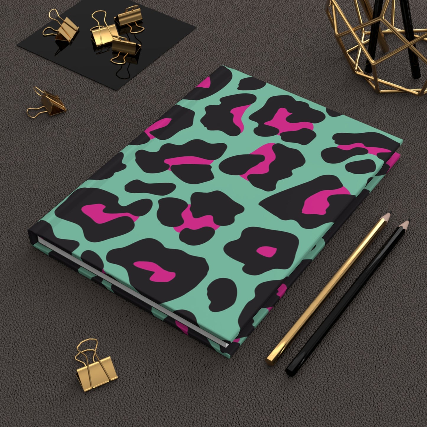 Vibrant Leopard Print Journal, Stylish Notebook for Creative Minds, Gift for Writers, Artists, Students, or Journaling Enthusiasts