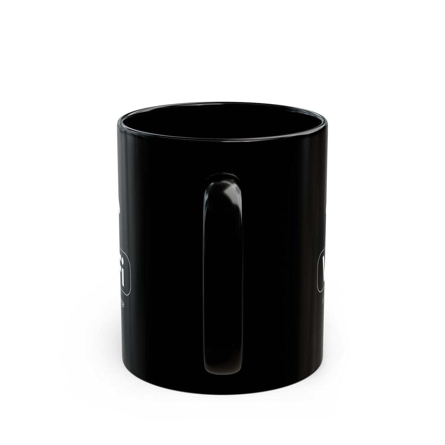 Wi-Fi Love Language Mug | Black Coffee Cup for Tech Lovers, Gift for Her, Him, Birthday, Programmer, Valentine's Day