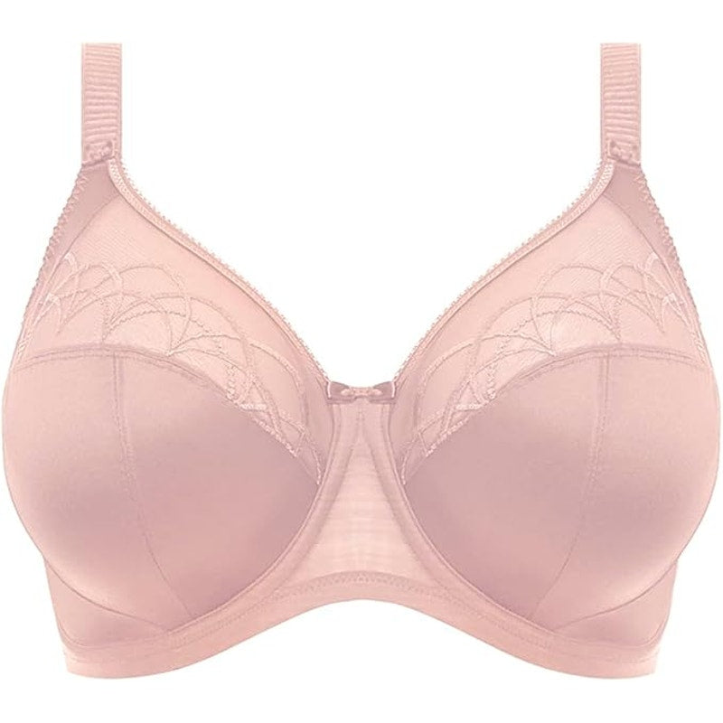 New Elomi Womens Plus-Size 40F Tan Rose Cate Underwire Full Cup Banded Bra