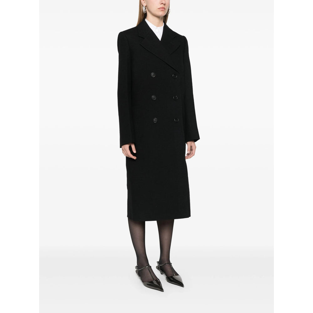 Prada Black Coats - Double Breasted & Peacoats Women Women
