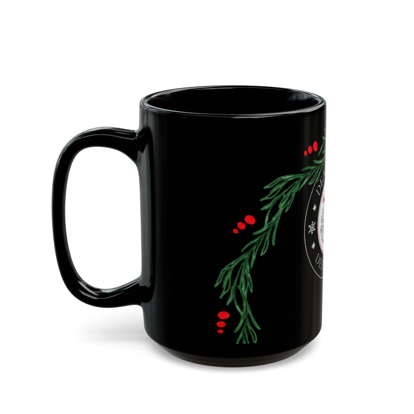 Dear Santa Define Nice Mug - Christmas Coffee Cup, Holiday Gift, Winter Decor, Festive Drinkware, Santa Claus Mug