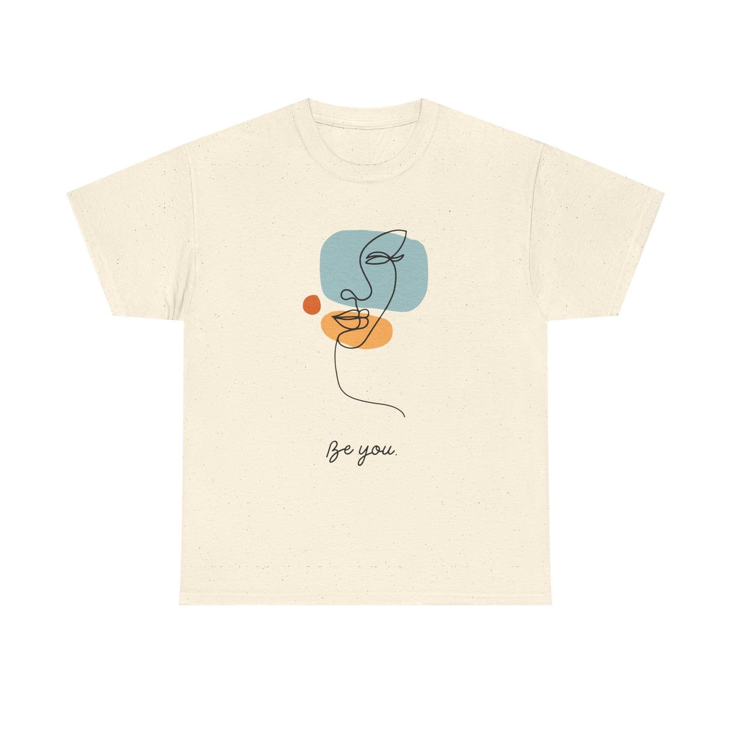 Minimalist Be You Tee, Unisex Cotton T-Shirt, Inspirational Graphic Tee, Gift for Friends, Casual Everyday Wear, Self-Love Apparel