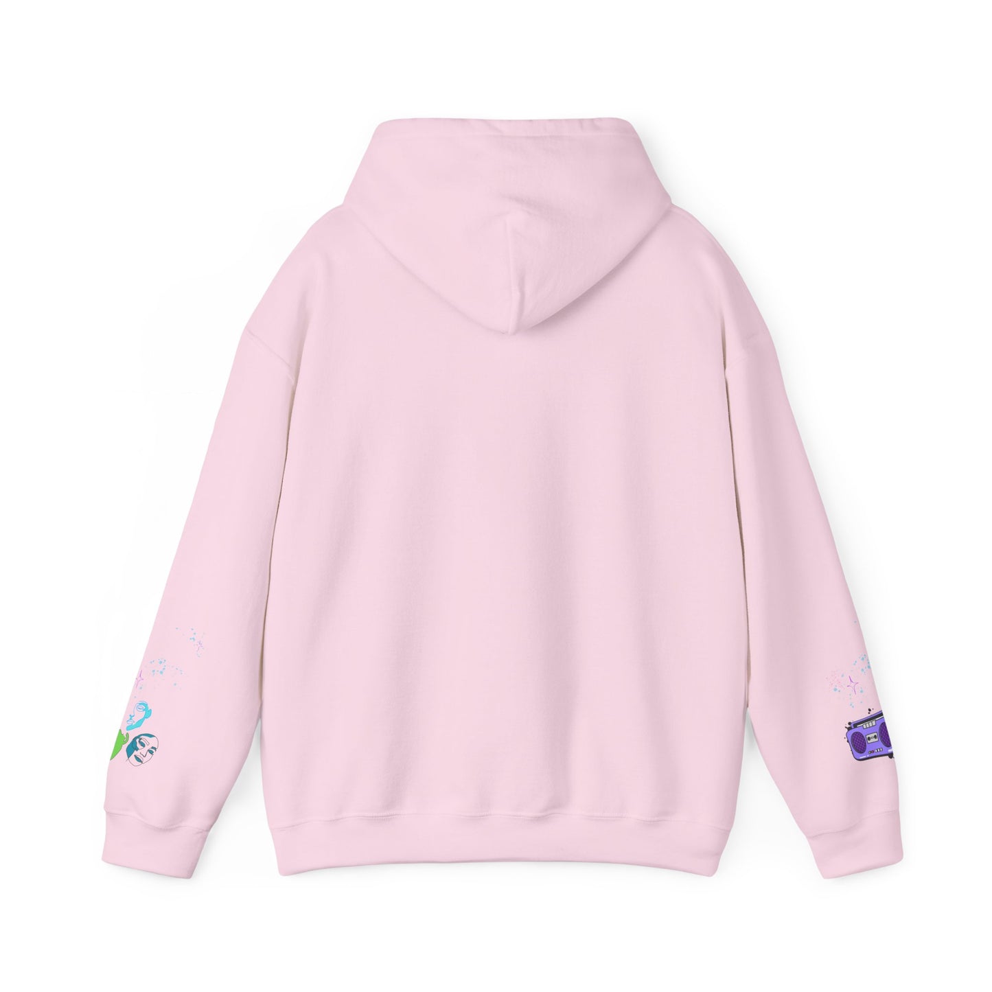 Colorful Dance Hoodie for Creative Spirits, Cozy Unisex Hooded Sweatshirt, Perfect for Parties, Dance Classes, Gifts