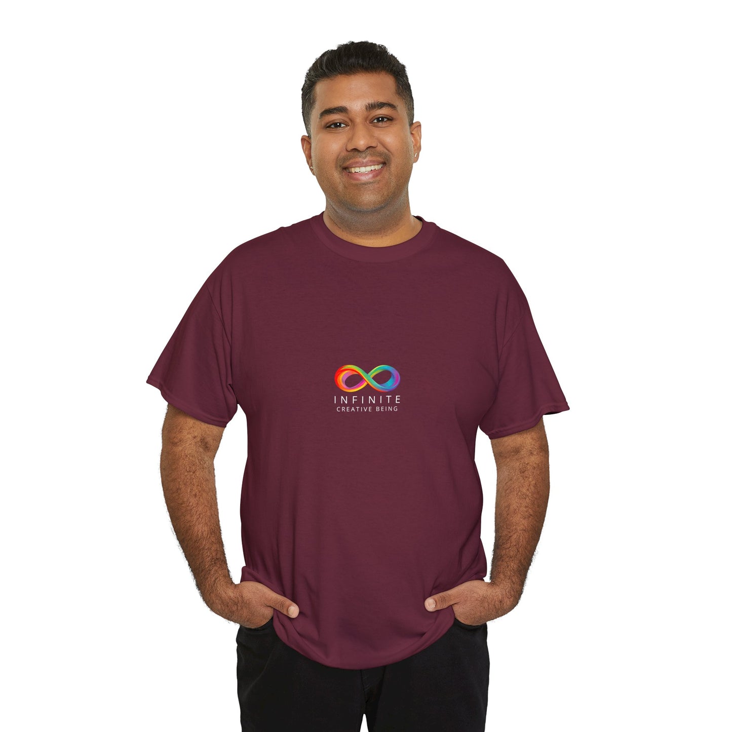 Colorful Infinite Creative Being Unisex Tee, Inclusive Fashion, Everyday Casual Wear, Gift for Friends