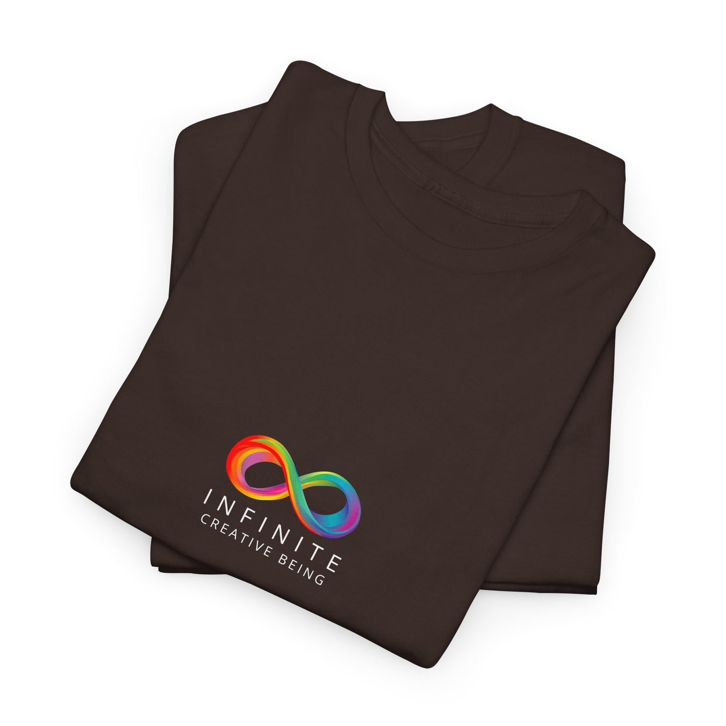 Colorful Infinite Creative Being Unisex Tee, Inclusive Fashion, Everyday Casual Wear, Gift for Friends