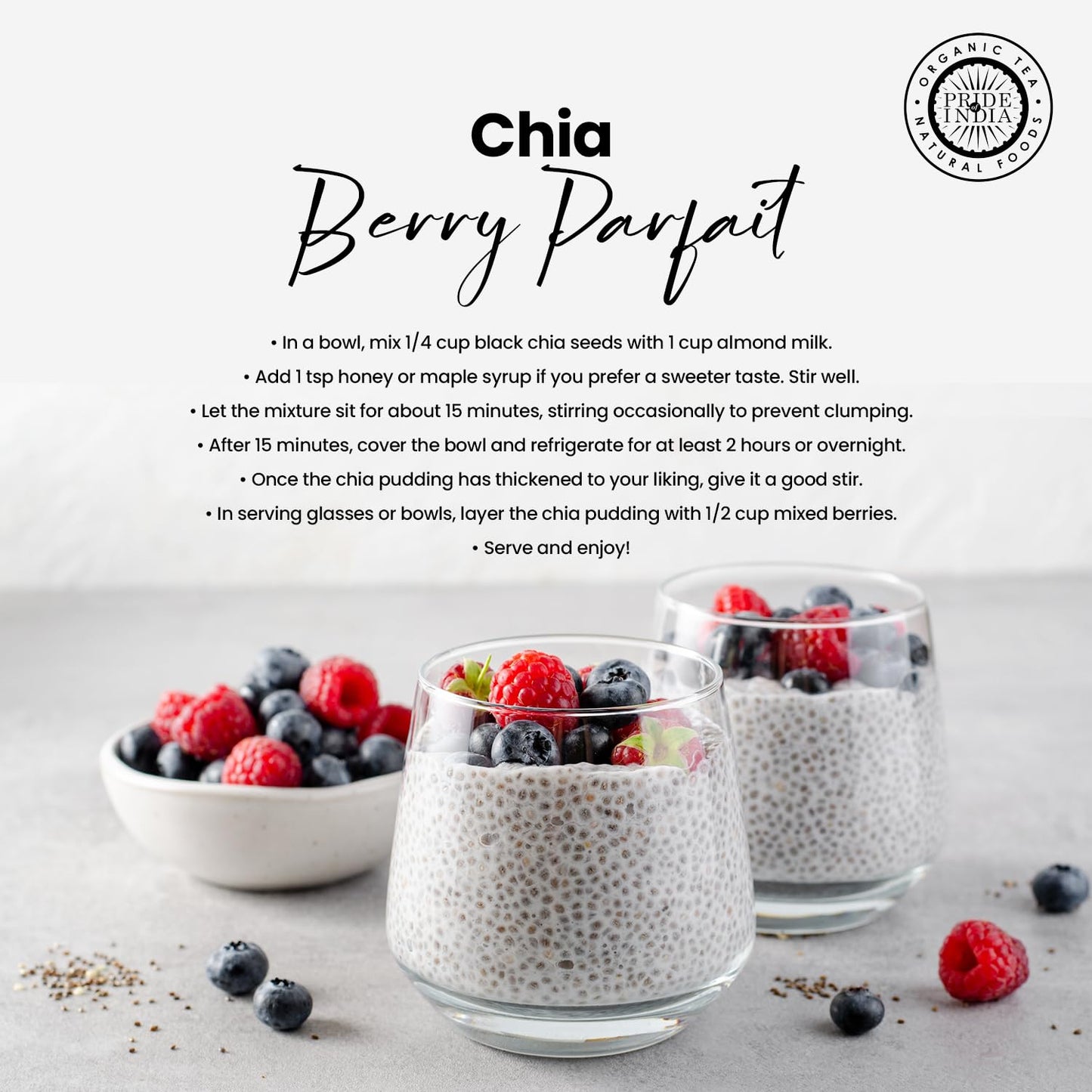 Whole Black Chia Seeds - Omega-3 & Calcium Superfood Jar-4
