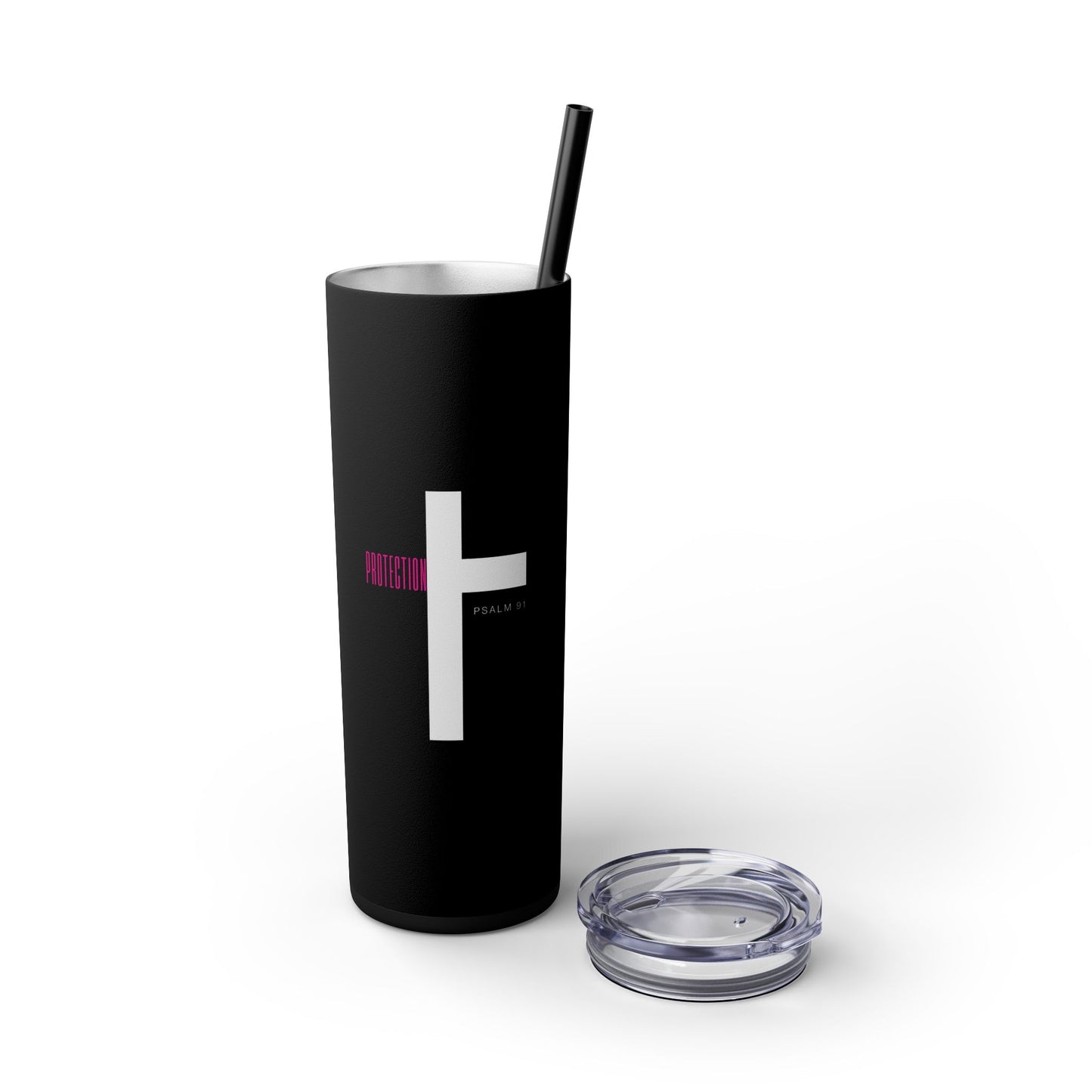 Tumbler Mug - Psalm 91 Protection Tumbler, 20oz