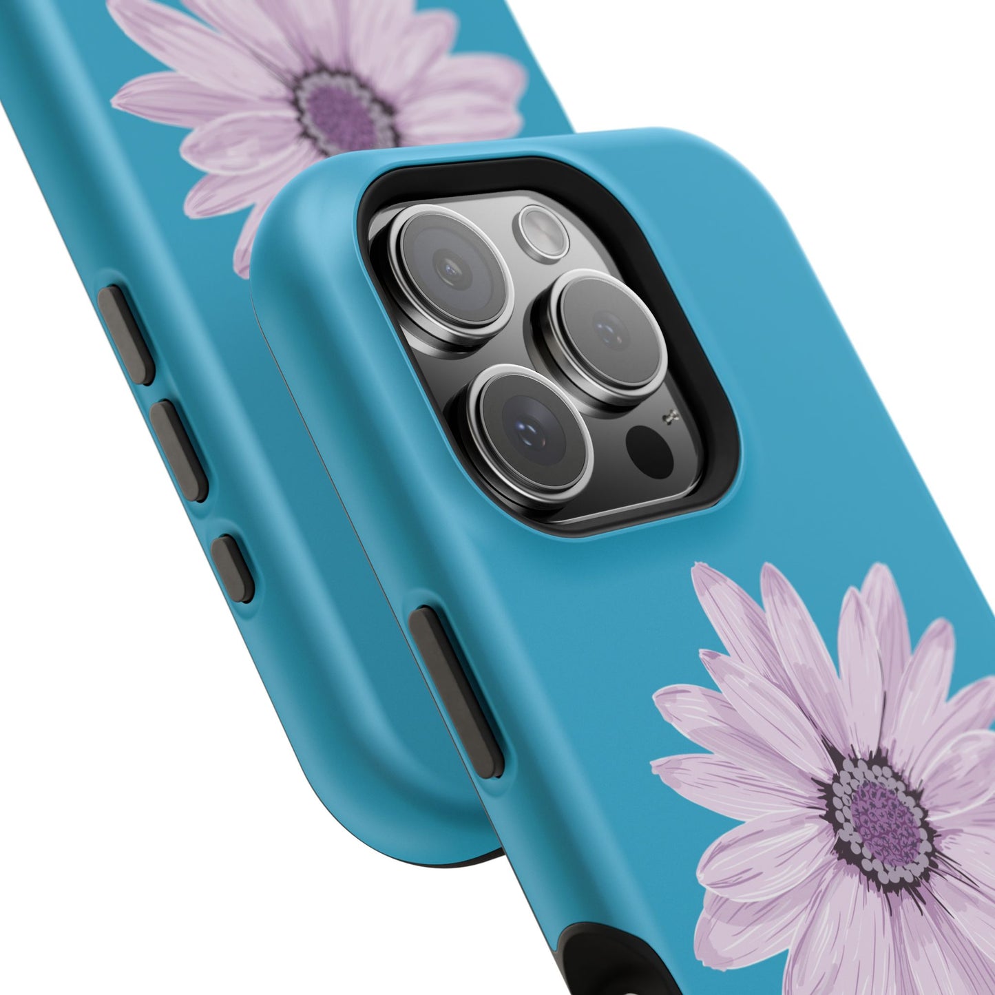Magnetic Phone Cases with Floral Design, Impact-Resistant Accessories, Stylish Tech Protection, Gifts for Her, Unique Cell Phone Cases