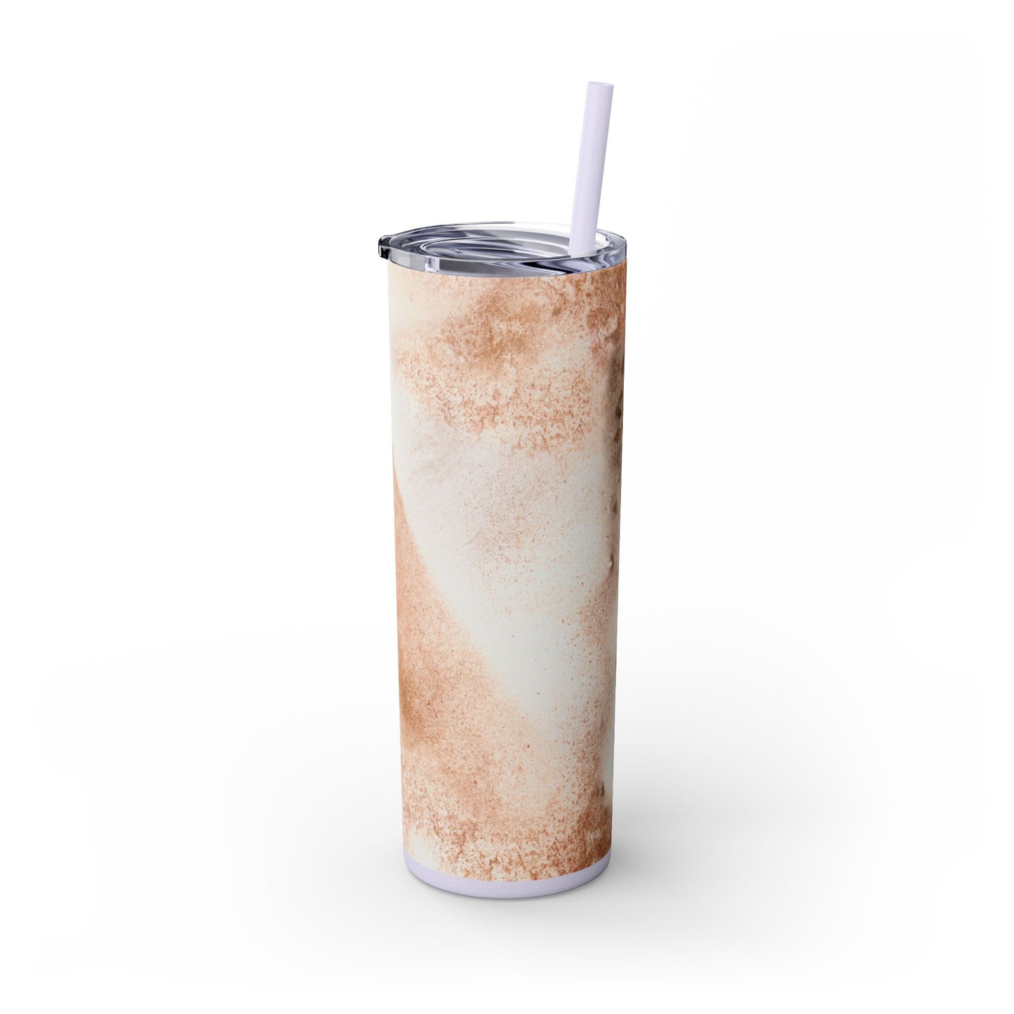 Stylish Marble Skinny Tumbler with Straw, Perfect for Gifts, Home Office, Summer, Mom's Day, Outdoor Adventures, Travel Mug
