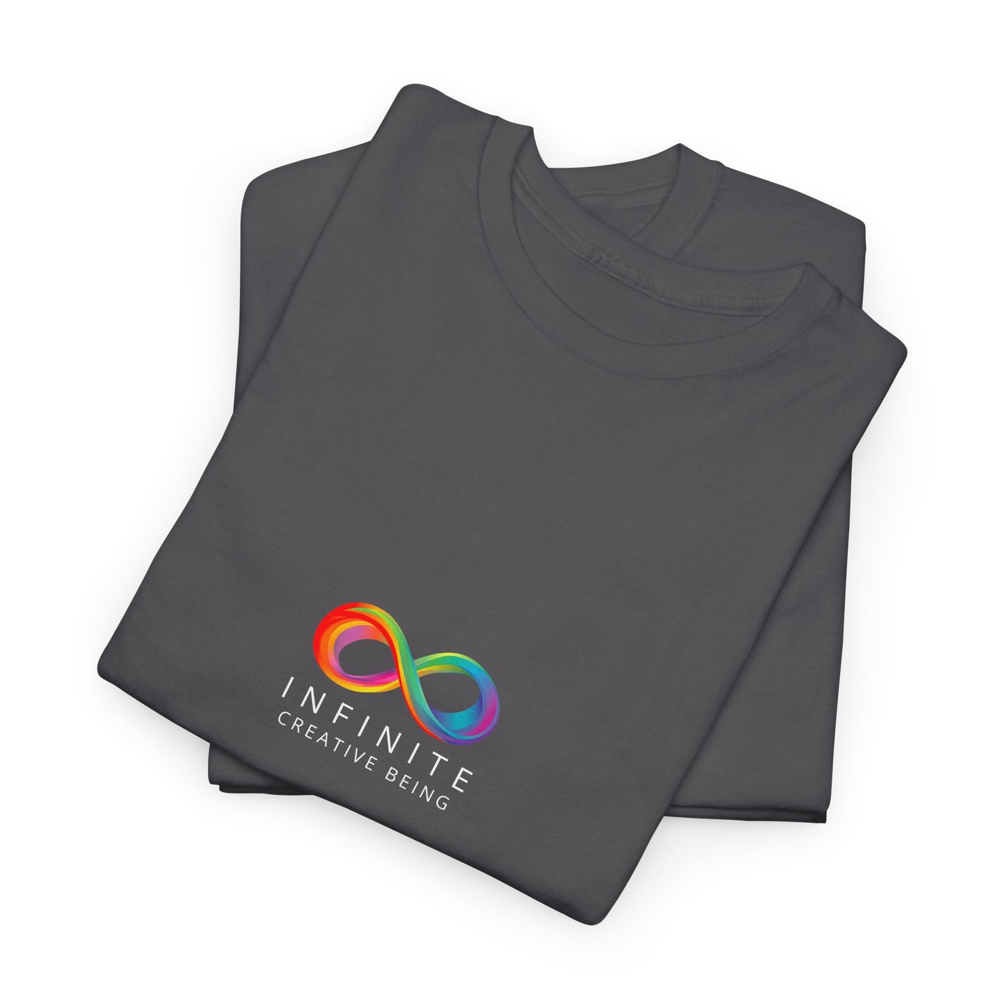 Colorful Infinite Creative Being Unisex Tee, Inclusive Fashion, Everyday Casual Wear, Gift for Friends