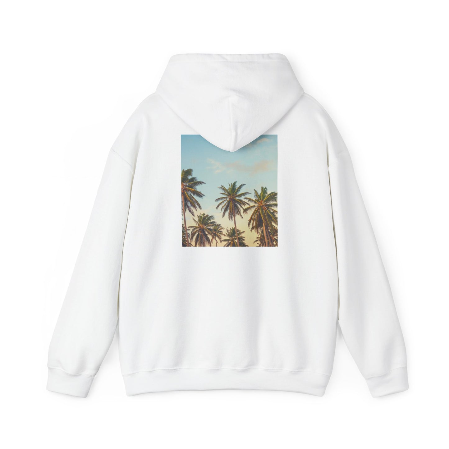 California Palm Trees Hoodie, Unisex Sweatshirt, Coastal Style Apparel, Summer Vibes Gift, Vacation Wardrobe Essential