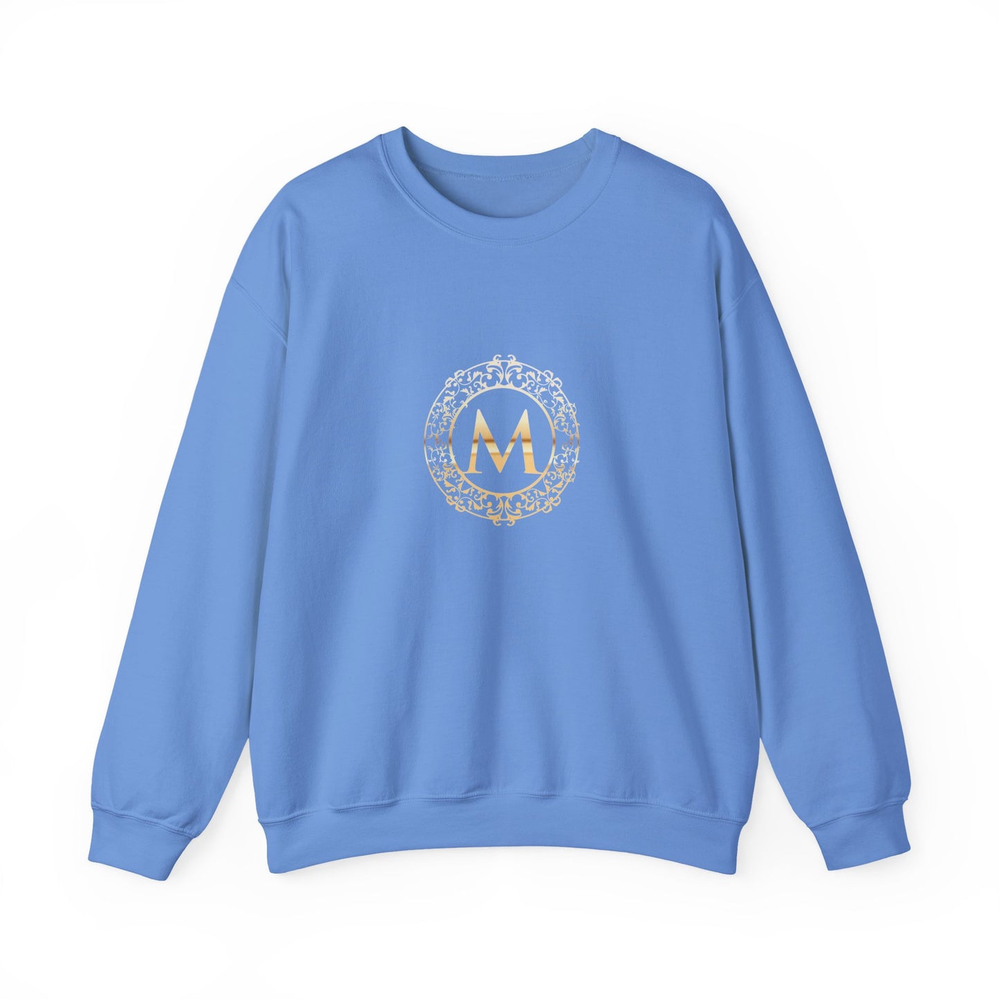 M LOGO - Mia Pruitt Monogrammed Heavy Blend Crewneck Sweatshirt