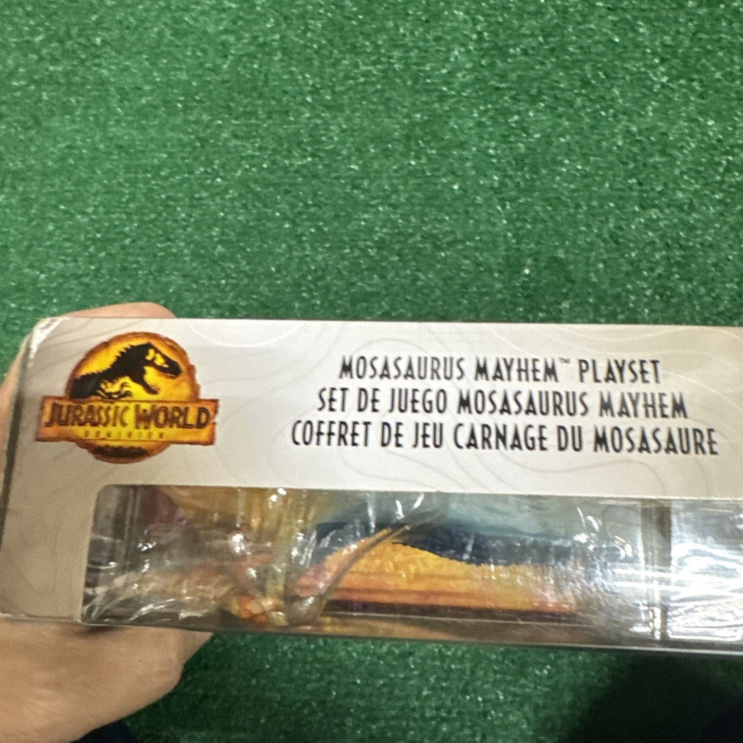 NEW RARE Mattel Jurassic World Dominion Minis Action Mosasaurus Mayhem Playset