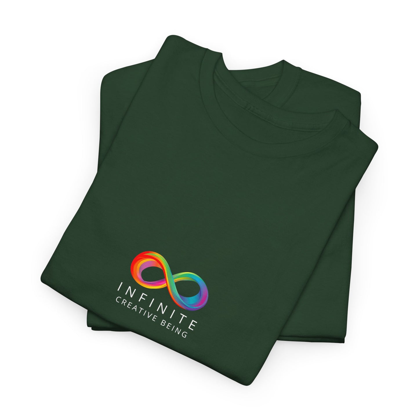 Colorful Infinite Creative Being Unisex Tee, Inclusive Fashion, Everyday Casual Wear, Gift for Friends