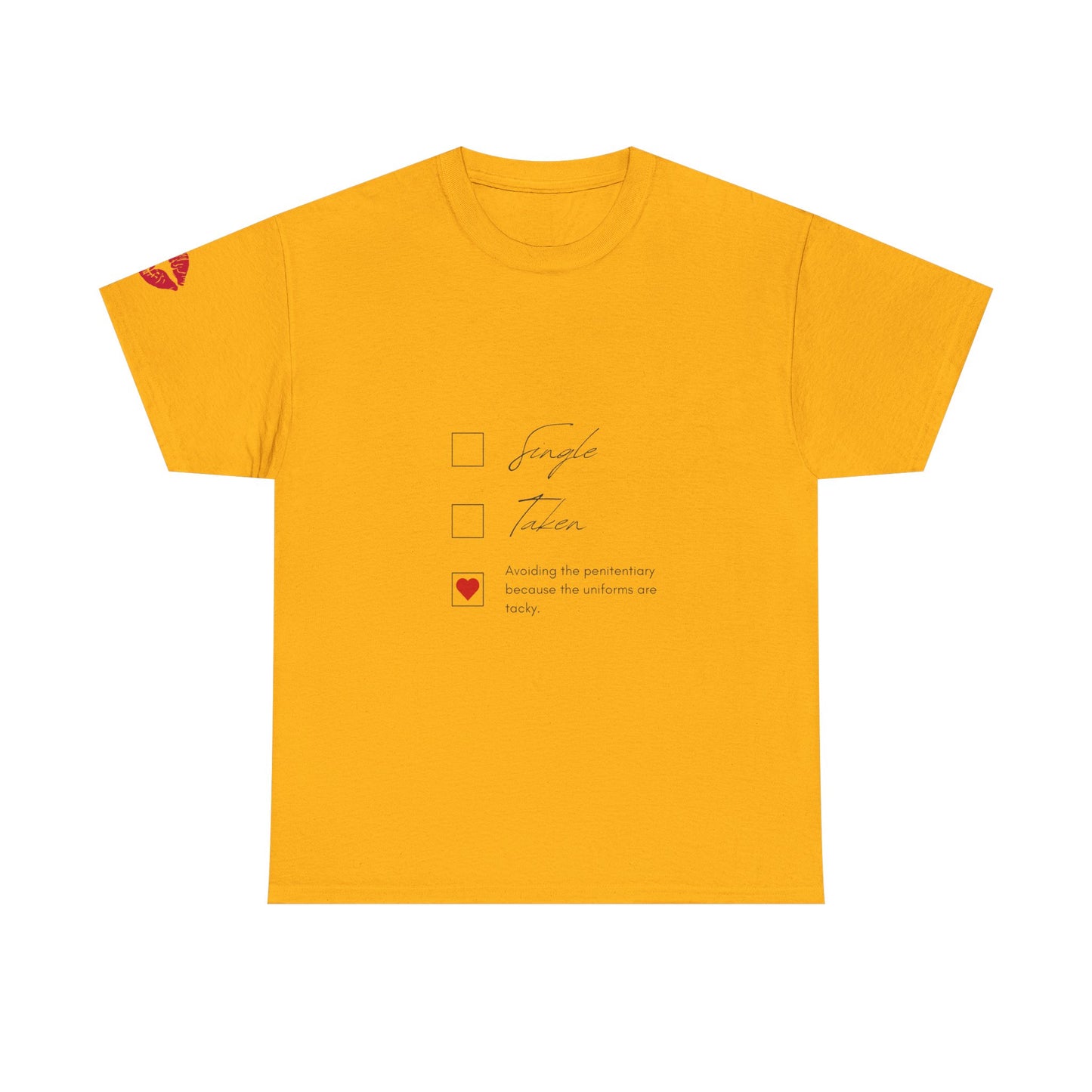 YOU ARE ART - SINGLE, TAKEN... Artistic Unisex Cotton Tee with Heartfelt Prints, Casual Wear, Gift for Artists, Streetwear, Inspirational Fashion