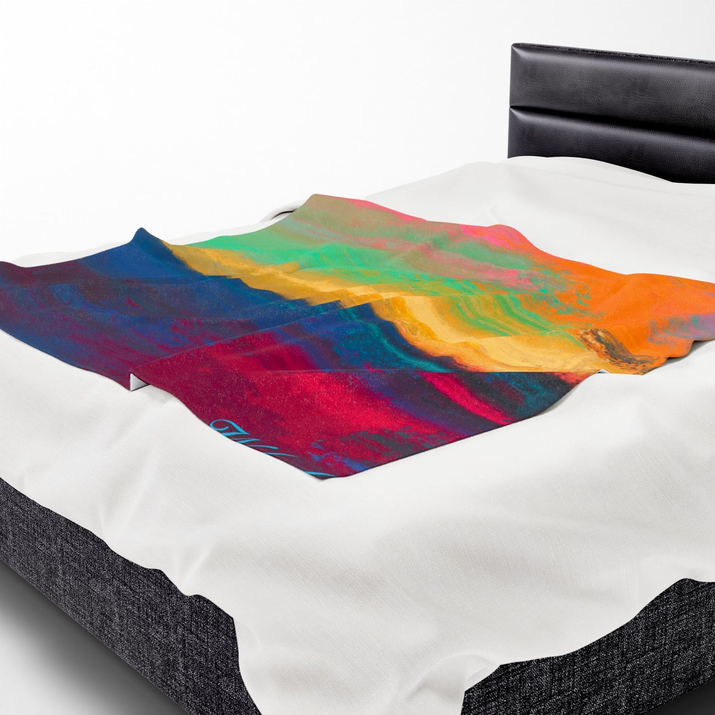 Vibrant Velveteen Plush Blanket | Cozy Throw for Home Decor, Gift for Weddings, Birthdays, Housewarming, Relaxation
