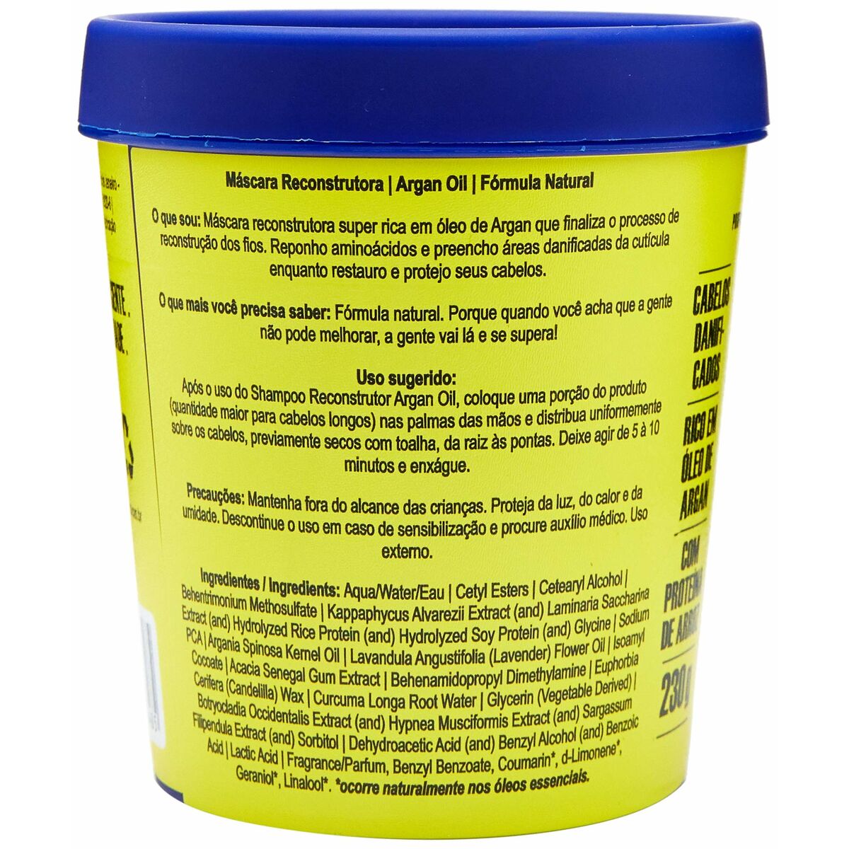 Restorative Hair Mask Lola Cosmetics Argan Oil 230 g-1