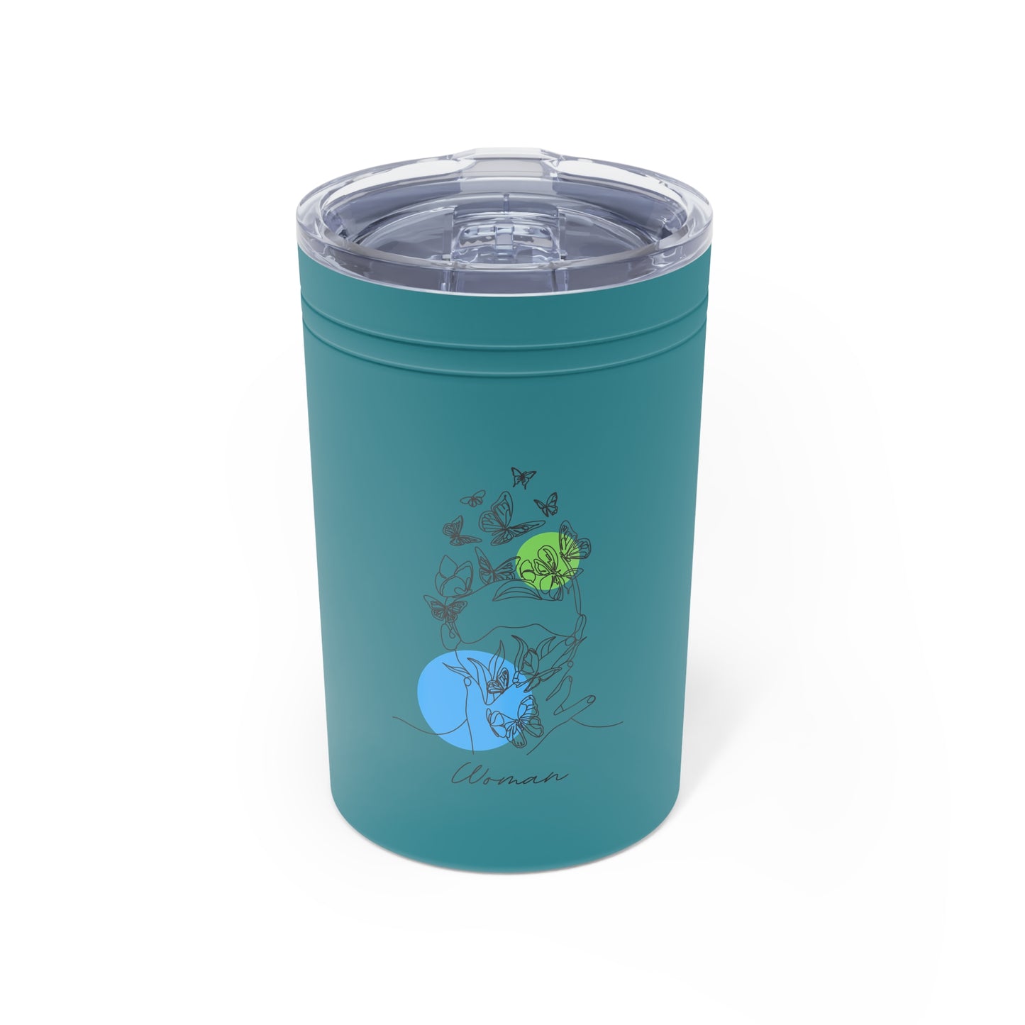 Butterfly & Hummingbird Vacuum Tumbler | Stylish Reusable Coffee Cup for Nature Lovers, Eco-Friendly Gift, Travel Mug, Personalized