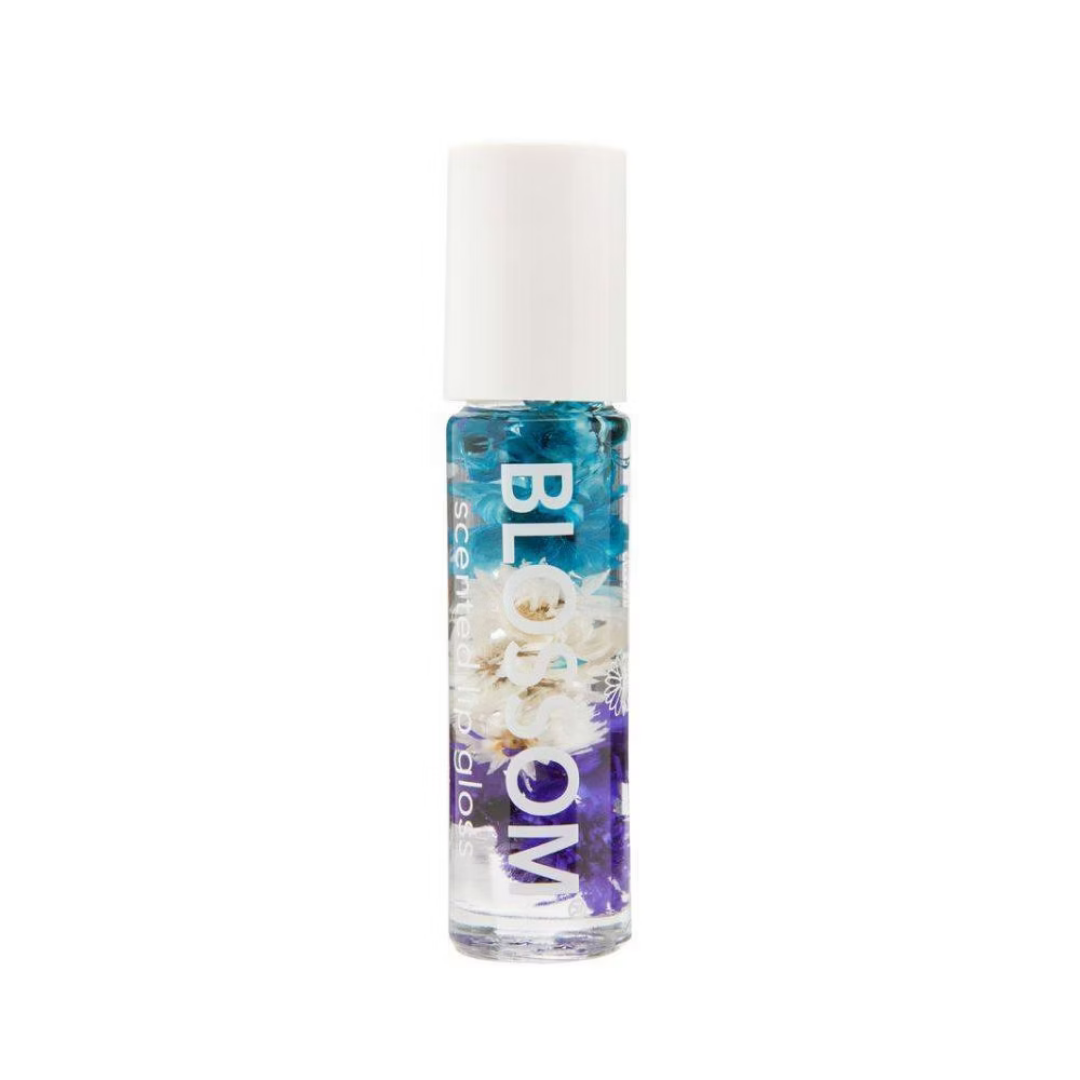 Blossom Beauty In Bloom Roll-On Lip Gloss Blueberry 0.2oz