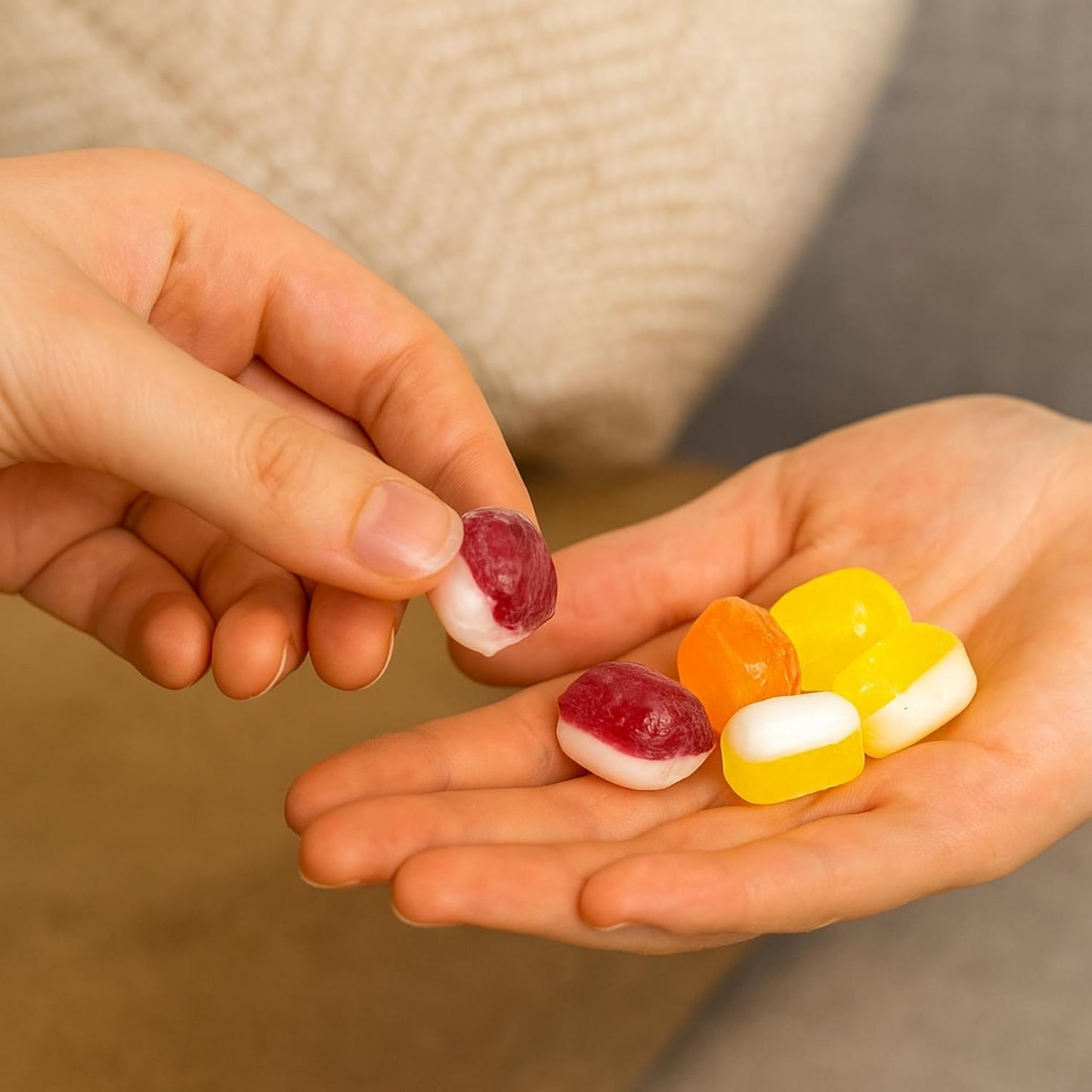 Andy Anand Sugar Free Trio Candies – Strawberry, Orange & Lemon Hard Candy, Aspartame Free, Non-GMO, Keto & Diabetic Friendly, 25 Pc