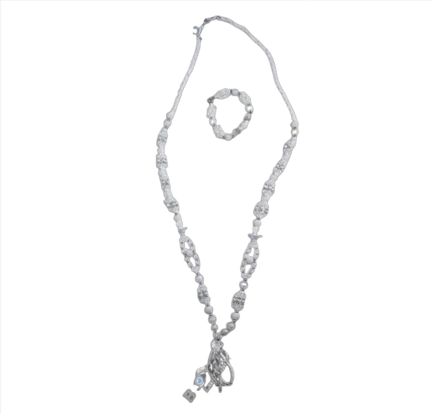 Collar Y Ilde De Obatala / Necklace and Ilde Of Obatala