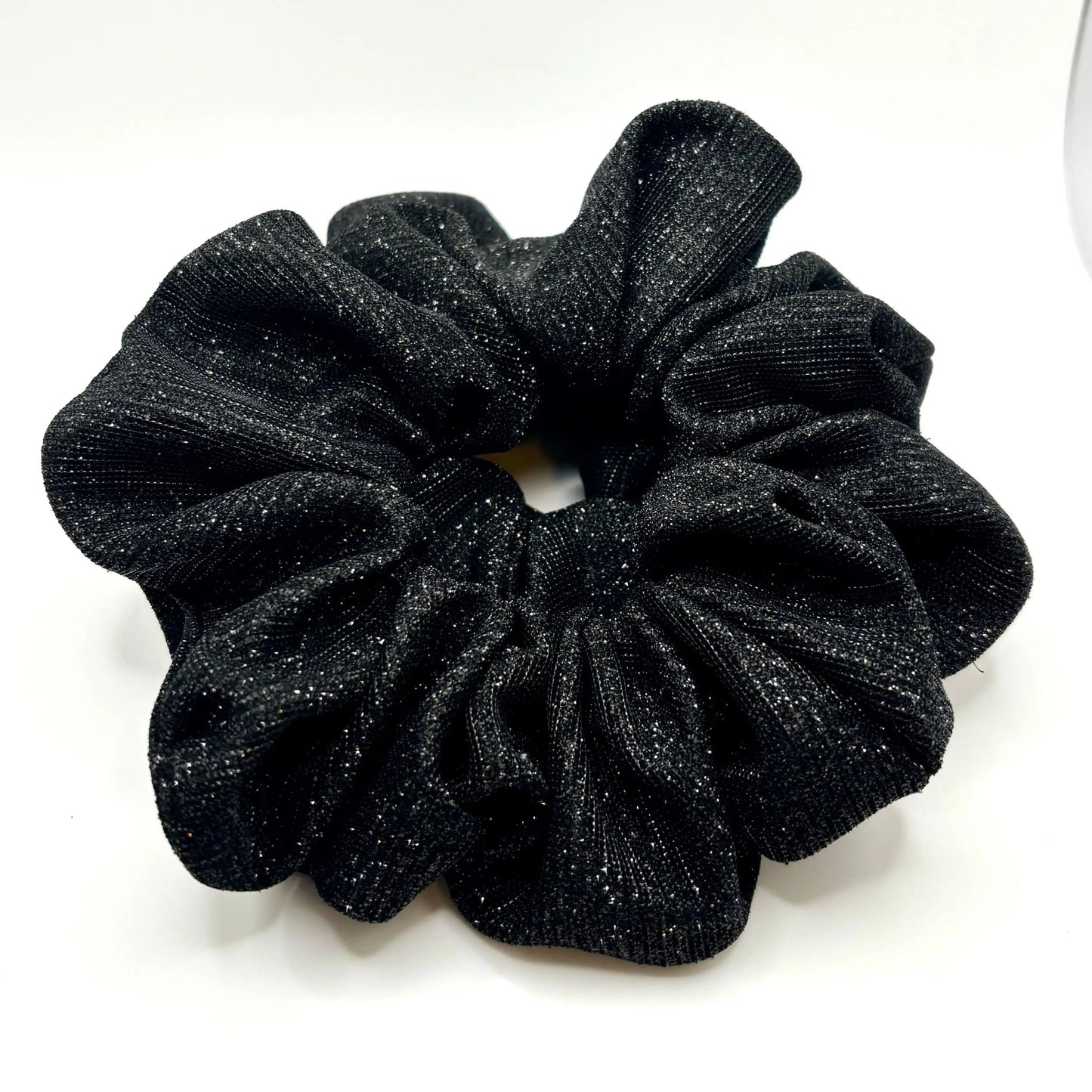 Black Sparkle Scrunchie
