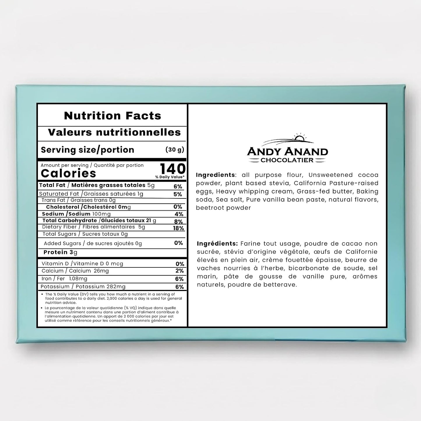 Andy Anand Sugar-Free Red Velvet Cake, 2.4 lb – Belgian Cocoa, Sugar-Free Cream Cheese Frosting, Keto & Diabetic-Friendly Birthday Gift