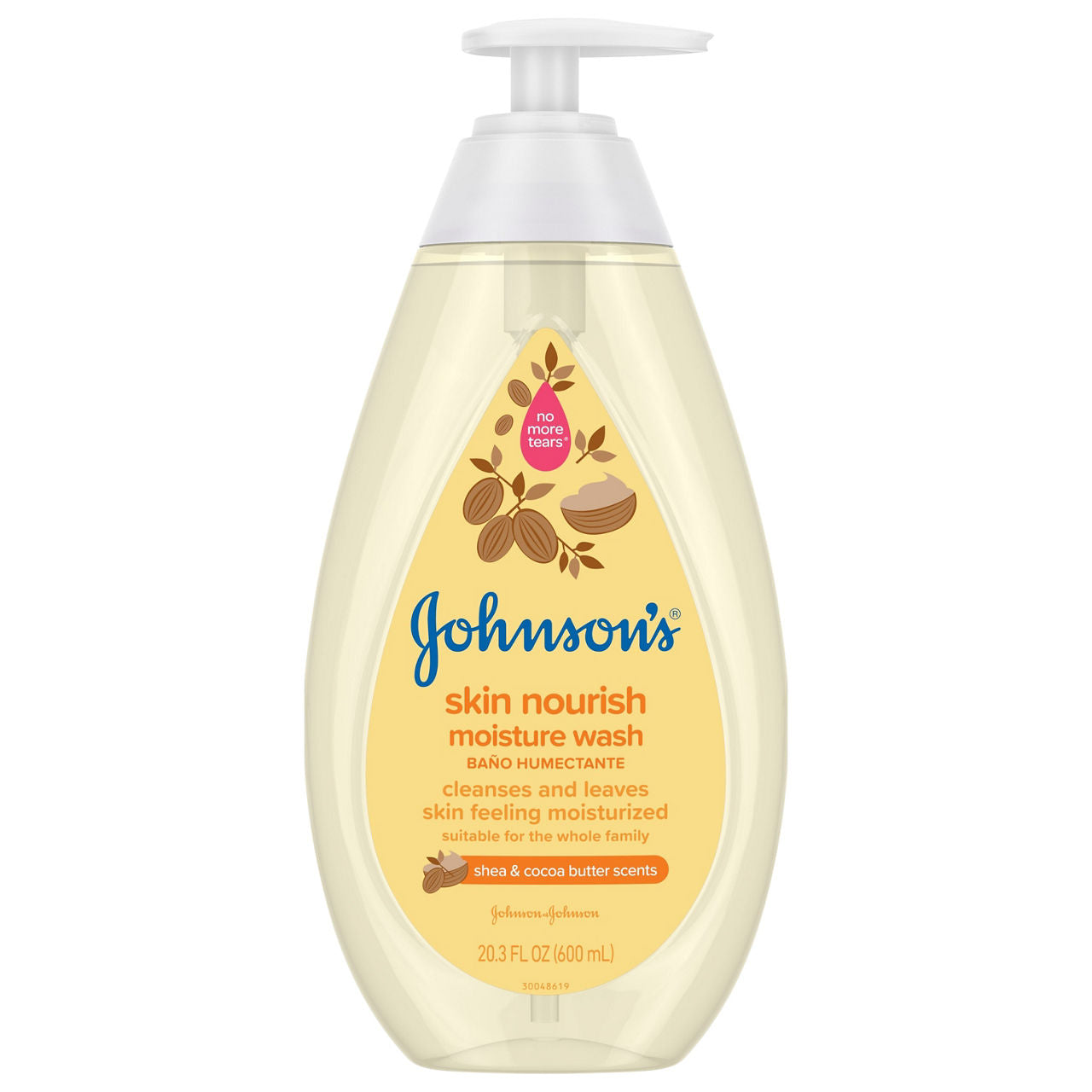 Johnson's® Skin Nourish Moisture Wash – Shea & Cocoa Butter (20.3 Fl Oz)