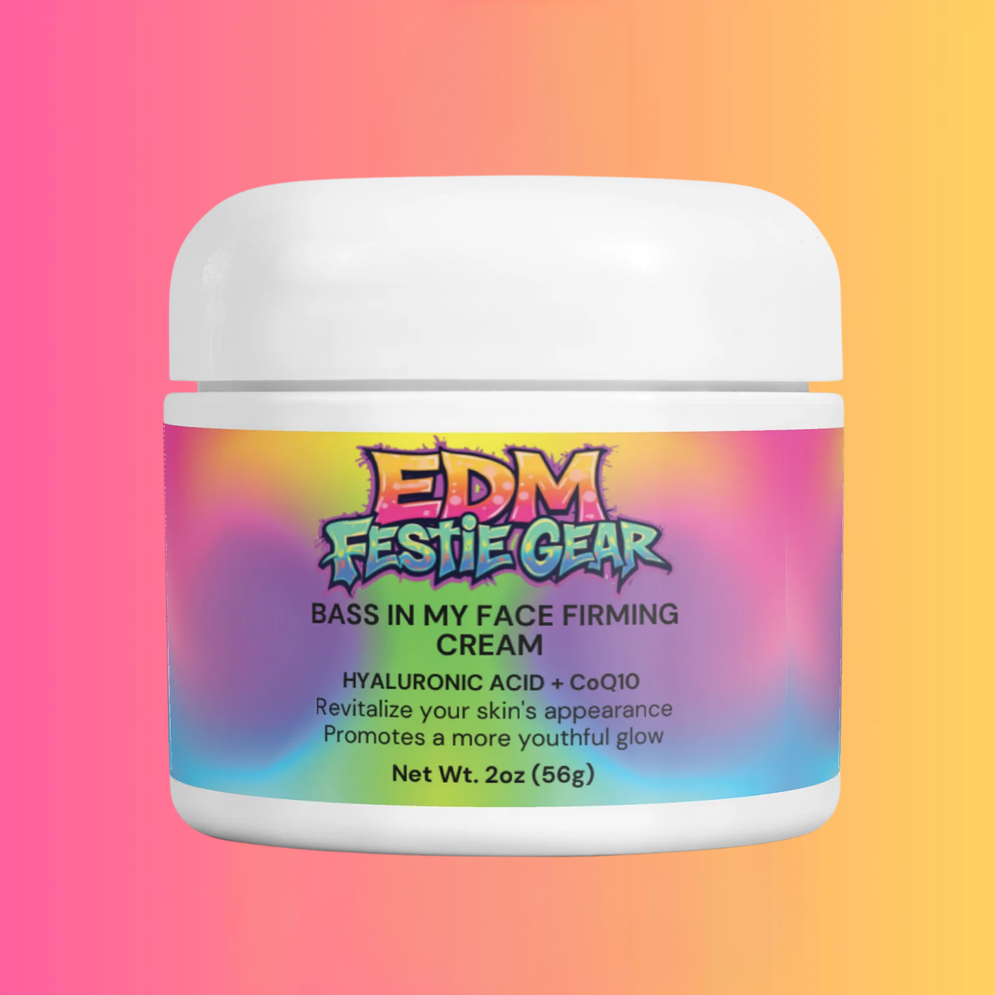 Bass In My Face Firming Cream - Your Essential Glow for Festival Vibes