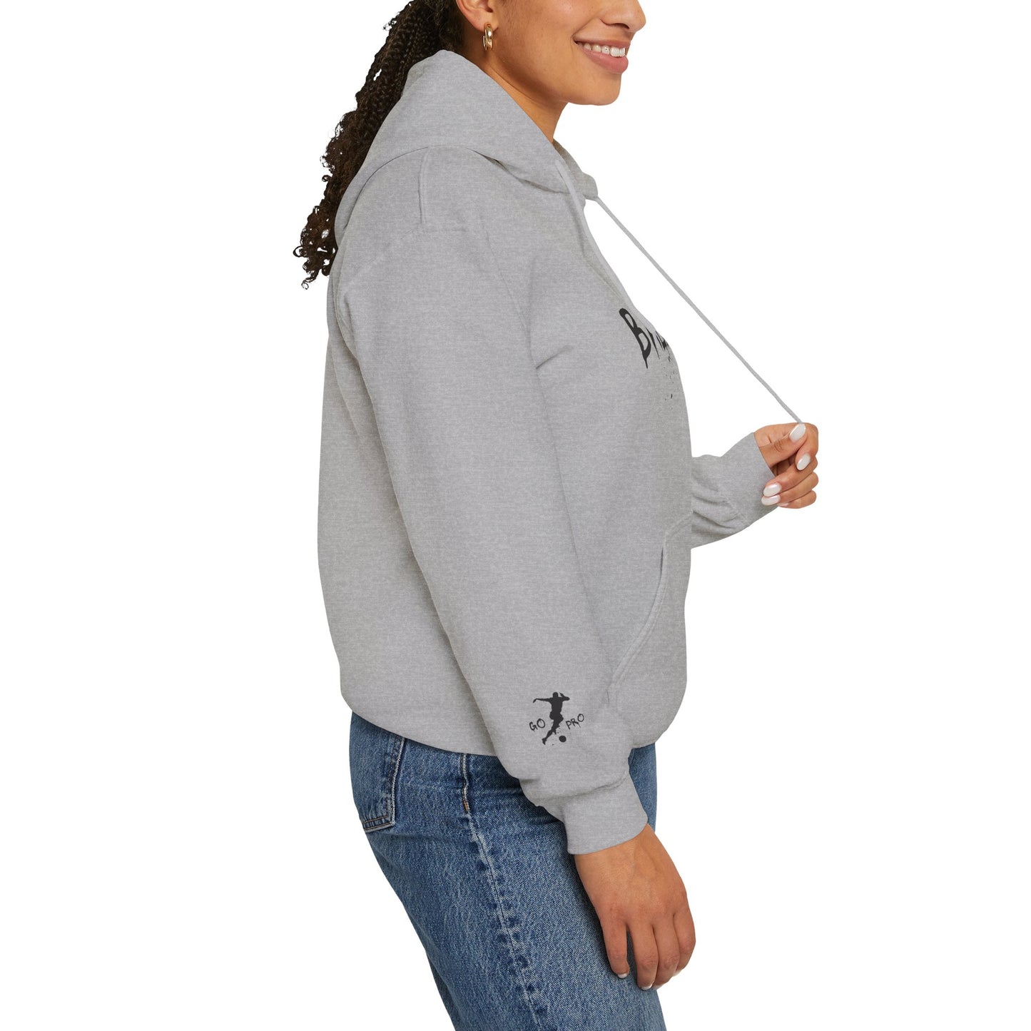 GO PRO Baller Hoodie - Unisex Heavy Blend™ Sweatshirt for Sports Lovers, Gift for Athletes, Streetwear Style, Casual Wear, Birthday Gift