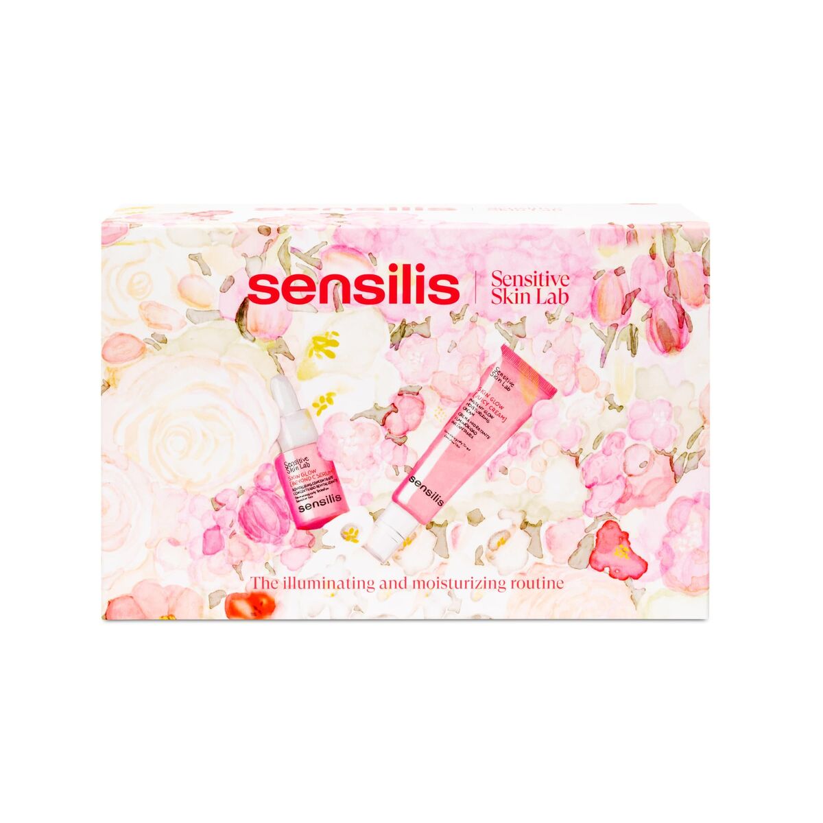 Women's Cosmetics Set Sensilis SKIN GLOW FACIAL 2 Pieces-2