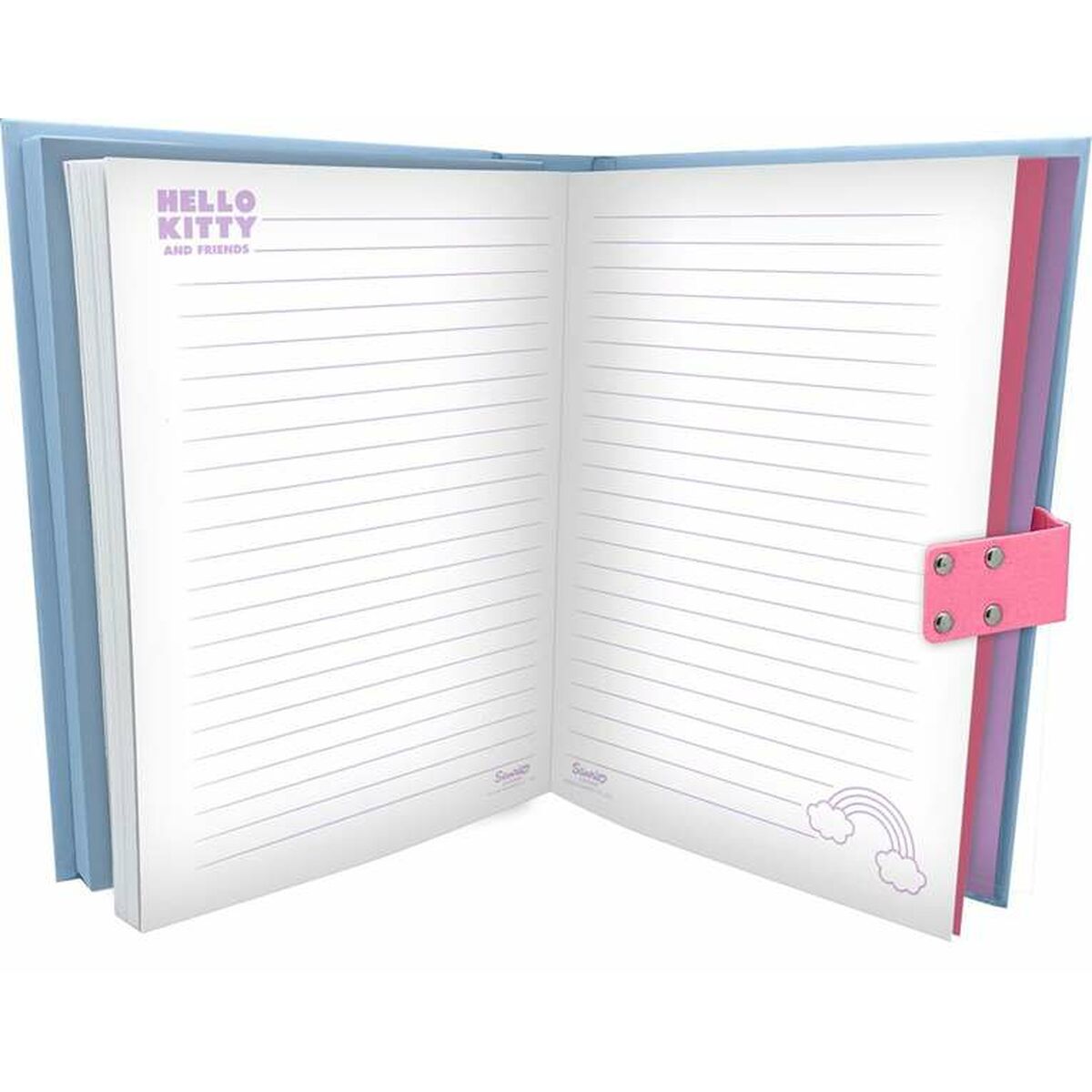 Secret diary with lock Hello Kitty-2