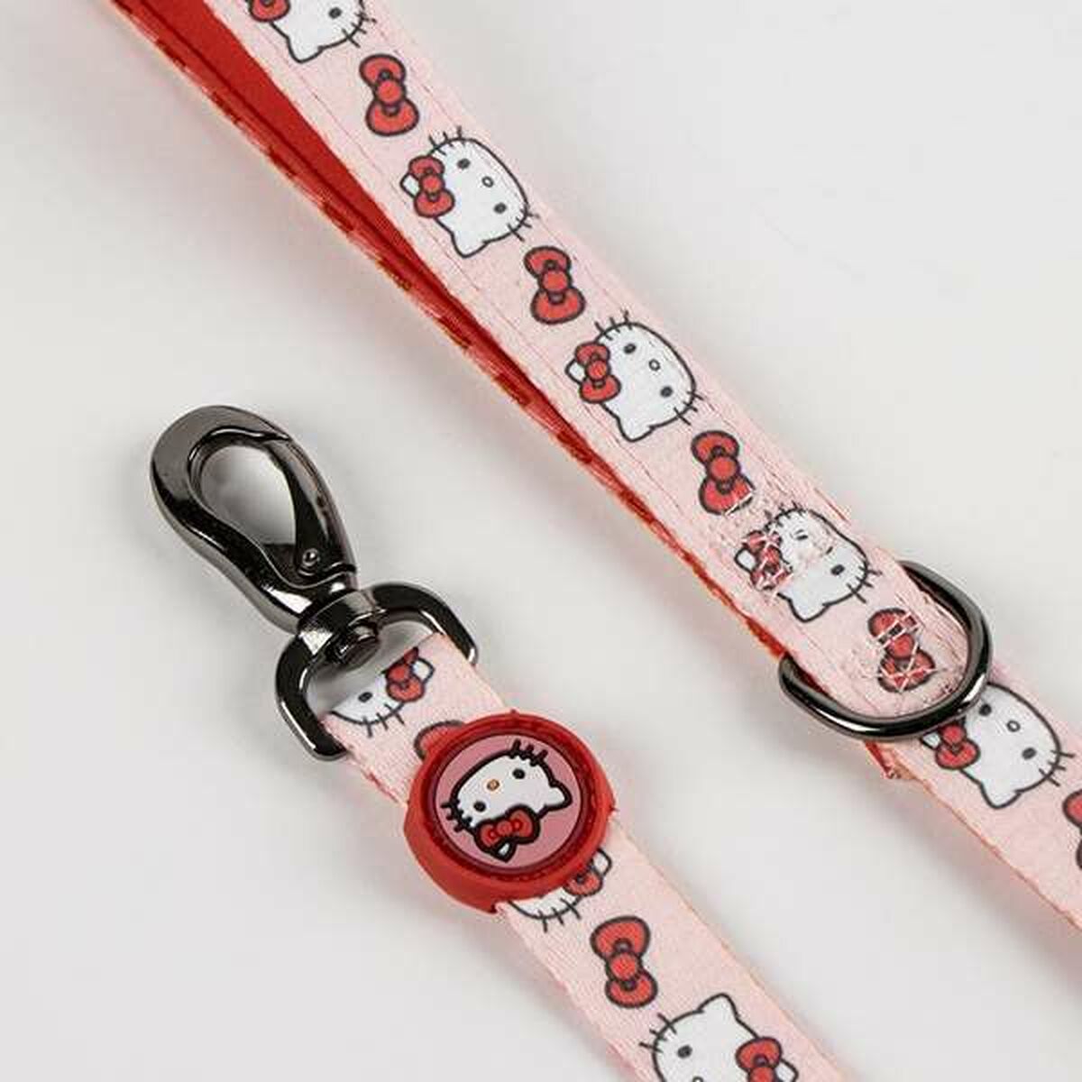 Dog Lead Hello Kitty Red M-5
