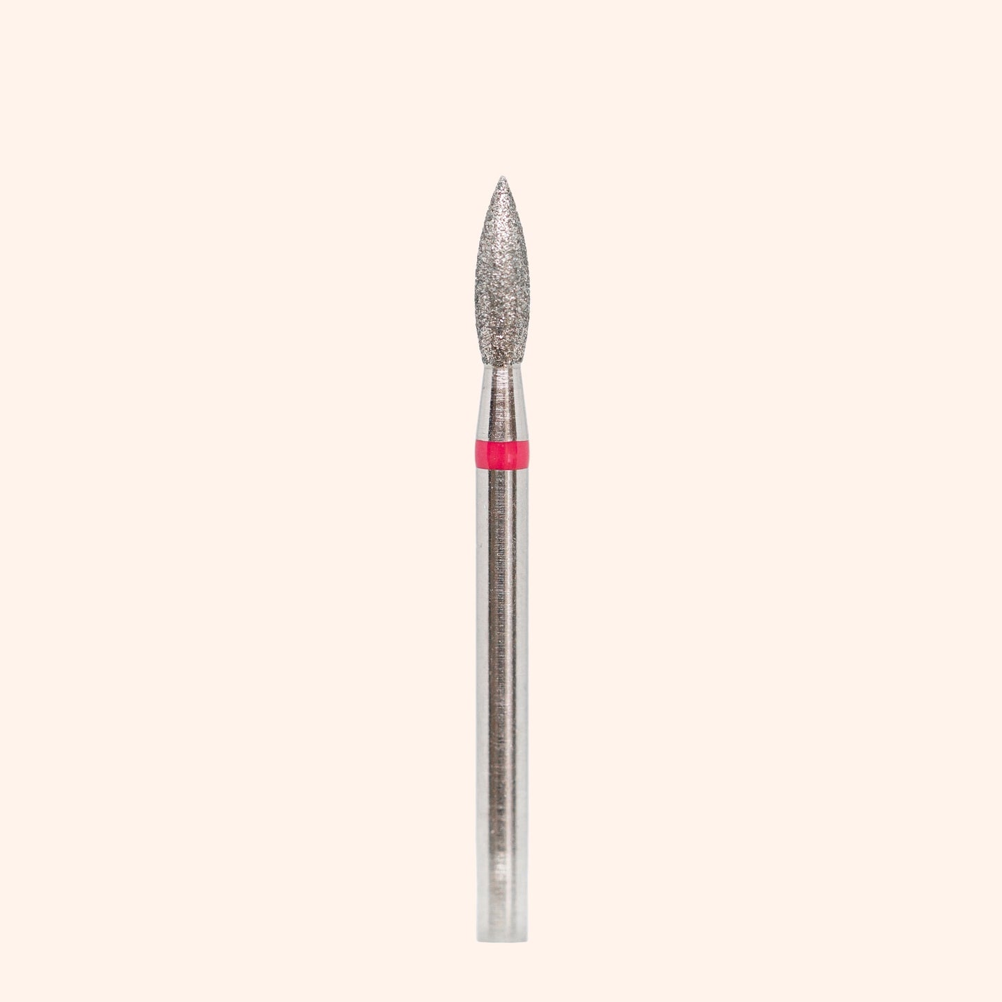 KMIZ - Diamond Nail Drill Bit Red Flame 2.3-8.0F (#102)-1