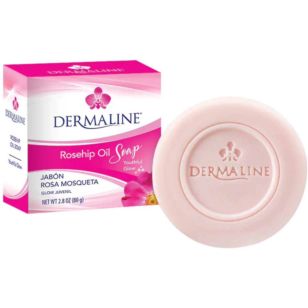 Dermaline Almond & Oatmeal Gentle Cleanse Soap (2.8oz)
